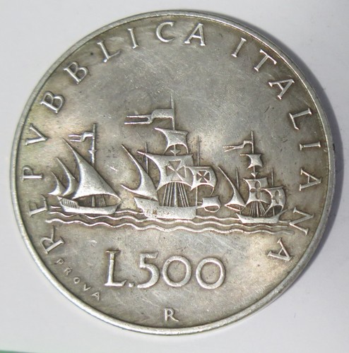 Copia moneta 500 lire 1957 - copia,