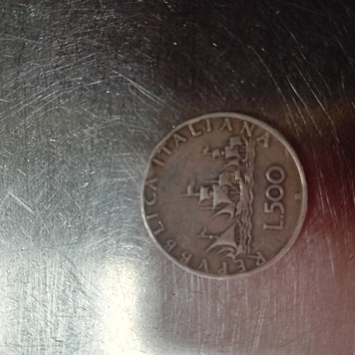 Moneta rara 500 lire - , argento