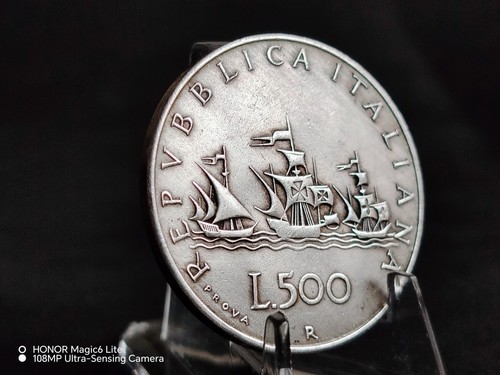 500 lire caravelle bandiere - 500, –bandiere